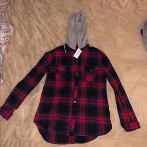 Women’s Zumiez Flannel Hoodie!